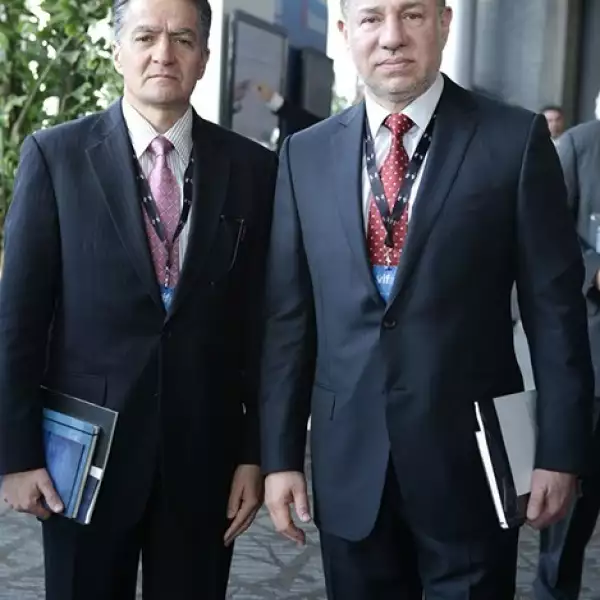 Jesús Barney y Víctor Almeida