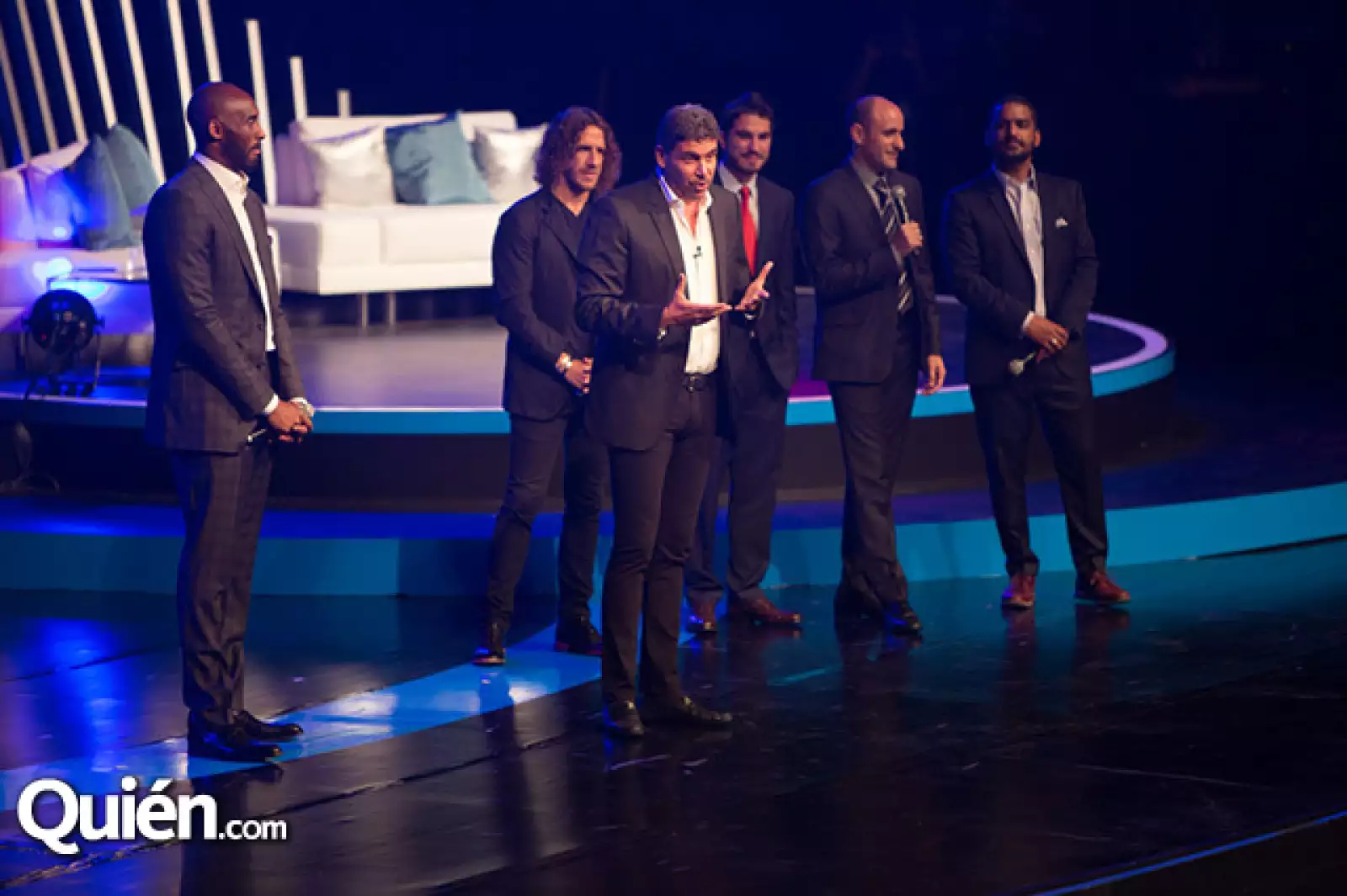 Kobe Bryant, Arturo Elías Ayub y Carles Puyol