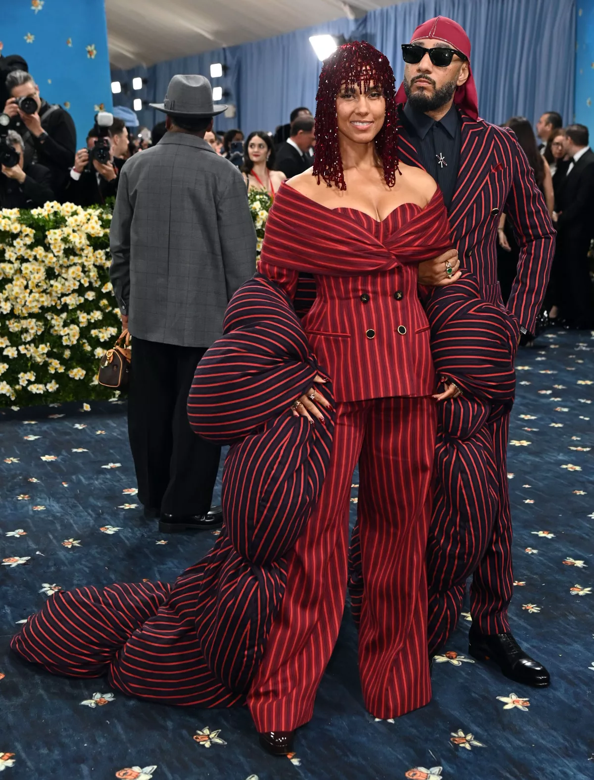 Alicia Keys y Swizz Beatz Met gala