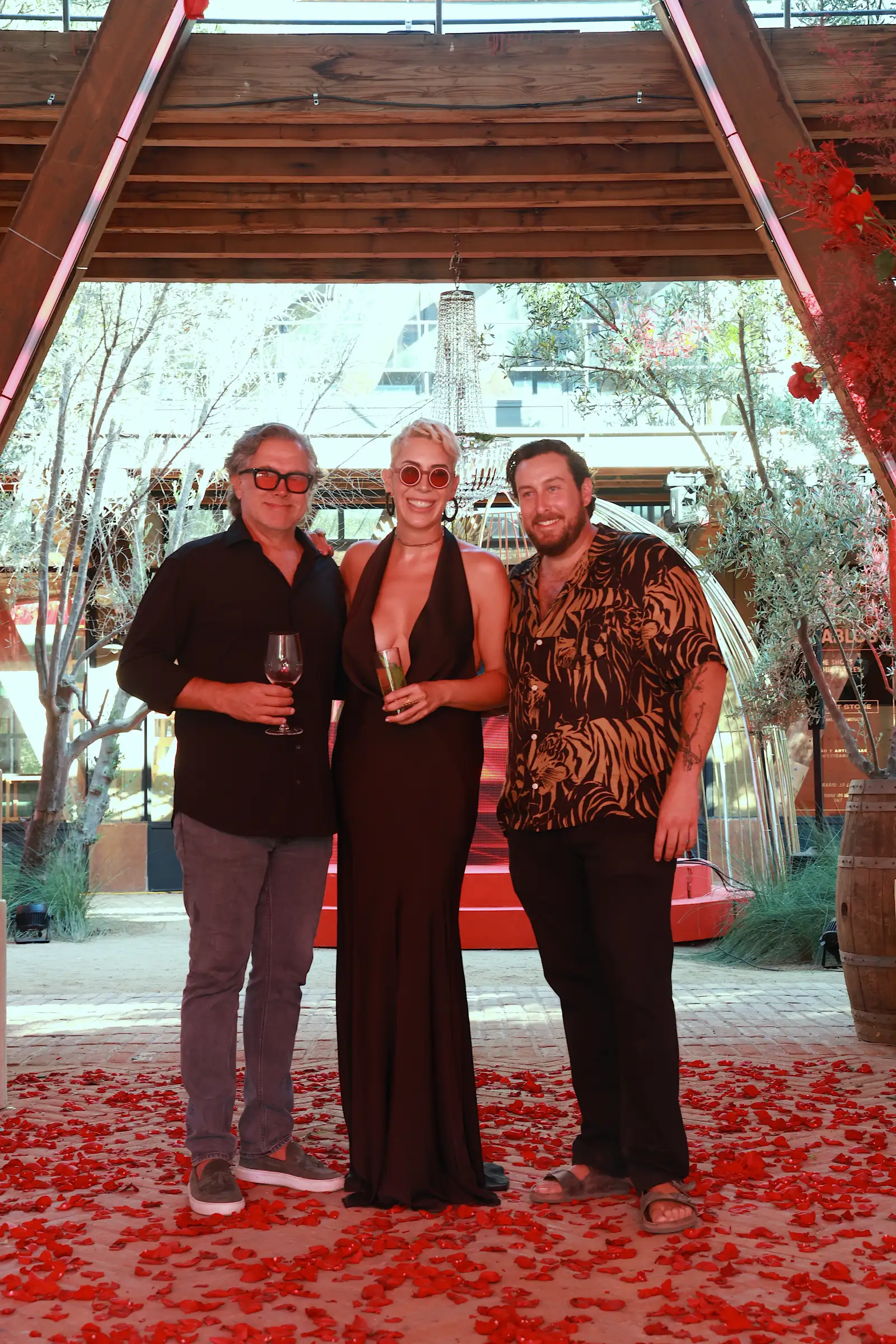 Juan Pablo Arroyuelo , Lulu Martínez Ojeda y David Castro 