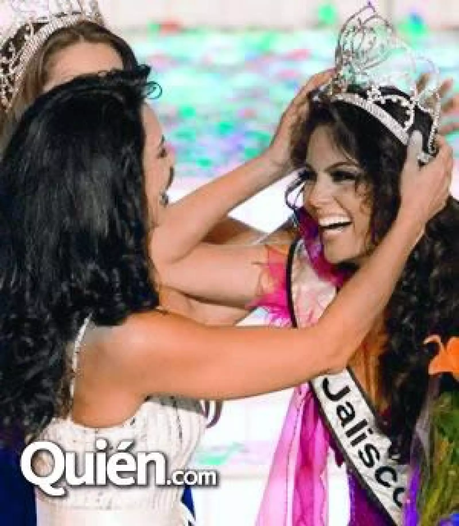 Ximena Navarrete como Nuestra Belleza Jalisco.