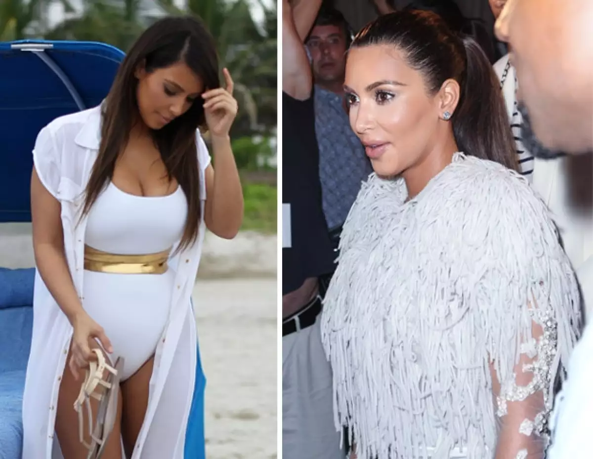 Nosotros pusimos el juego, ustedes escogieron y el outfit menos favorecedor de la novia de Kanye West fue una falda negra con bra del mismo color.