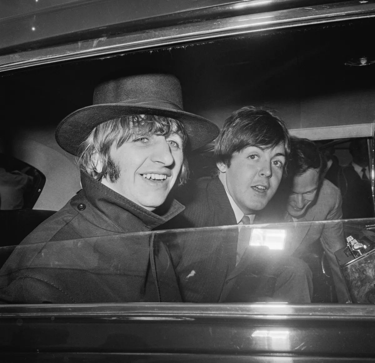 Ringo Starr y Paul Mccartney 