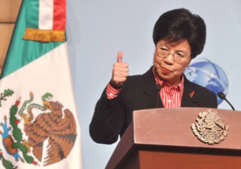 La directora general de la OMS, Margaret Chan, afirmó que existe confianza en que México es un país seguro. (Foto: Notimex)