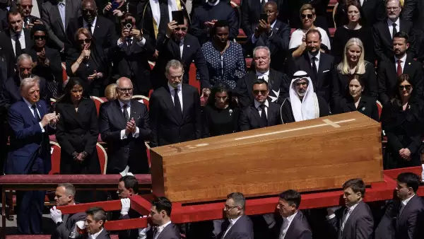Funeral del papa Francisco en la plaza de San Pedro en Roma