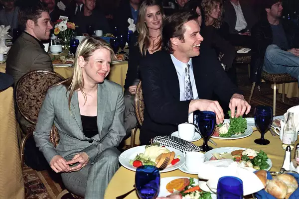 Renée Zellweger y Jim Carrey.