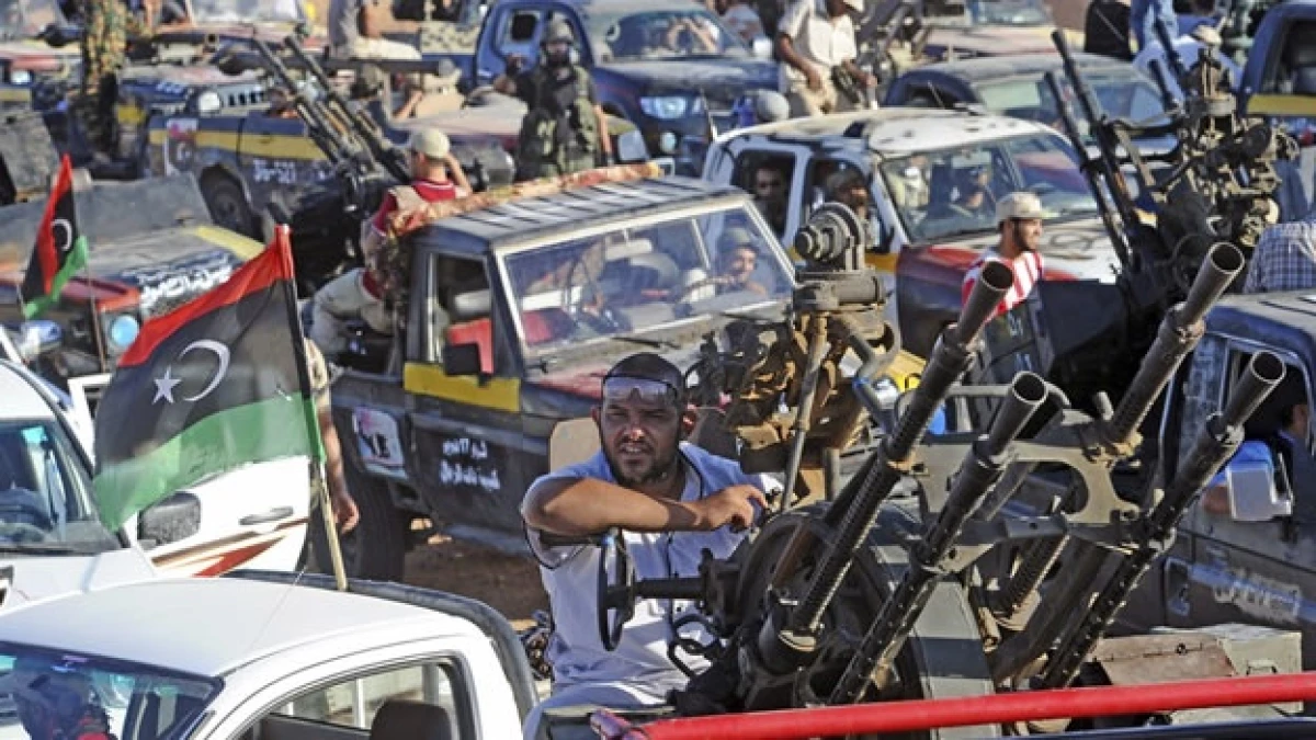 rebeldes sitian la ciudad de sirte