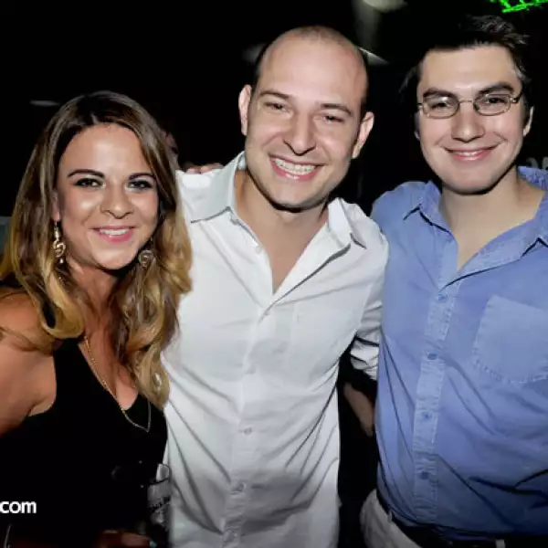 Carolina Guevara,Alejandro Berman y Daniel Macías