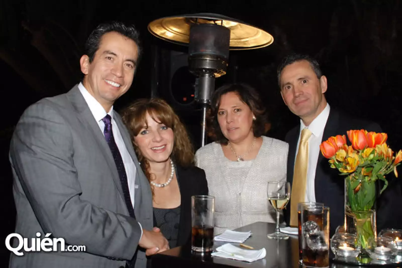Carlos Ponce,Martha Ramírez de Ponce y Tere y Manuel Guzmán