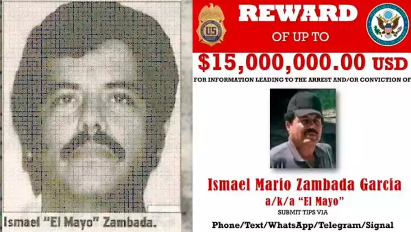 recompensa mayo zambada