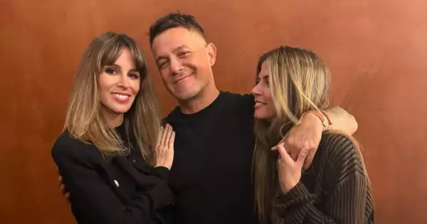 Alejandro Sanz y Stephanie Cayo 