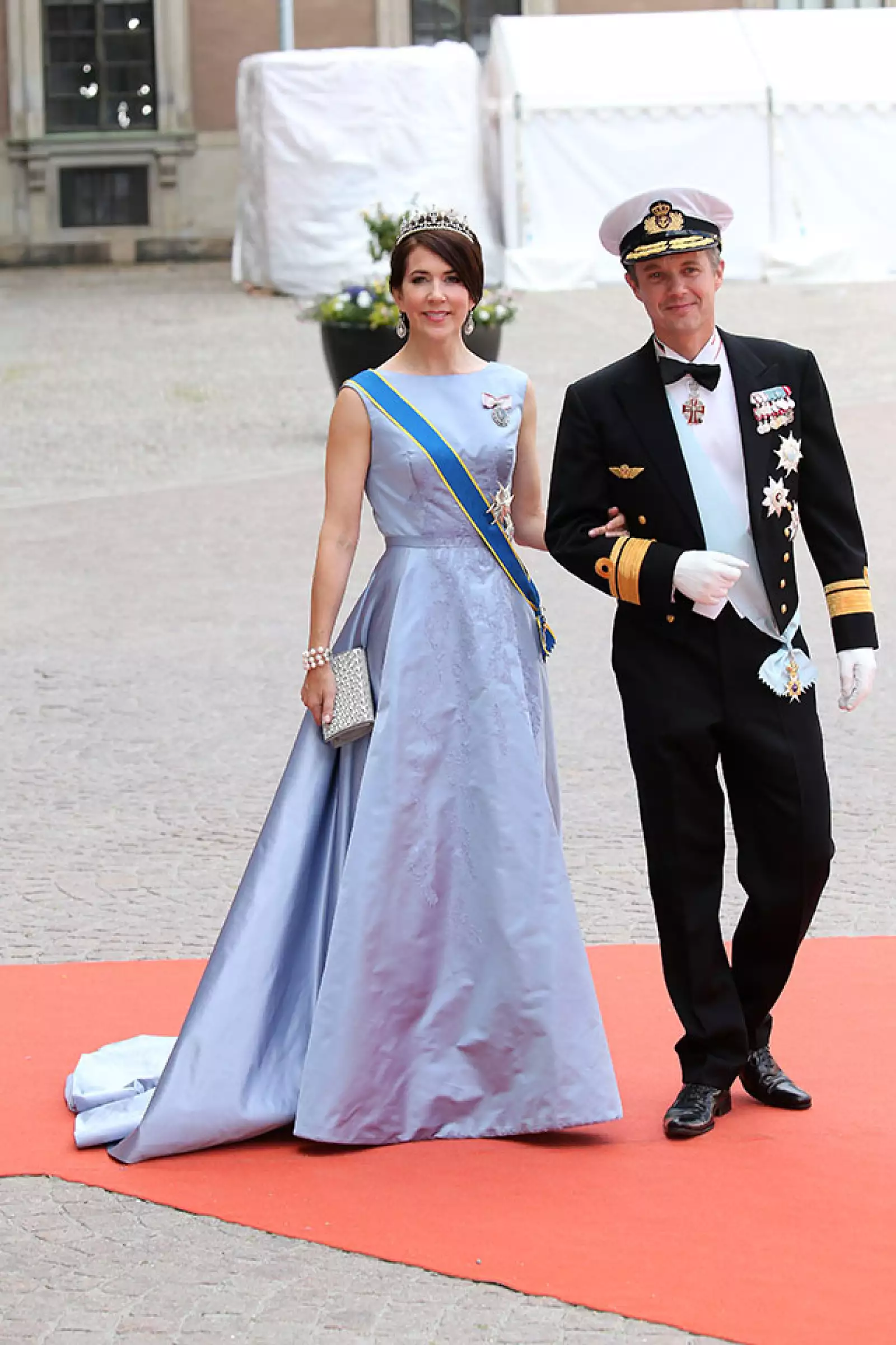 Príncipe Frederik de Dinamarca y princesa Mary de Dinamarca.