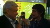 El candidato presidencial, Andrés Manuel López Obrador cenó en privado la noche de este lunes, con escritores, músicos y artistas, según publicó en su cuenta oficial de Twitter.