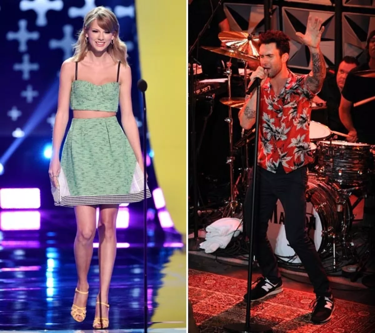 Taylor Swift y Adam Levine también se presentarán. Será la primera del cantante después de casarse con Behati Prinsloo.