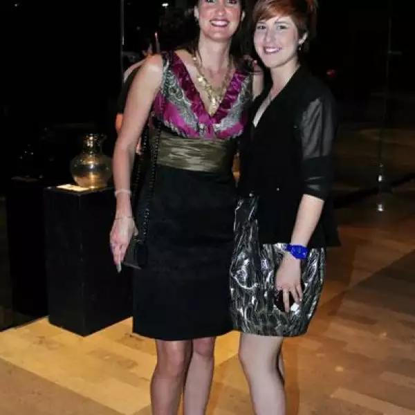 Chachi Garza de Gutiérrez y Paulina Barcena