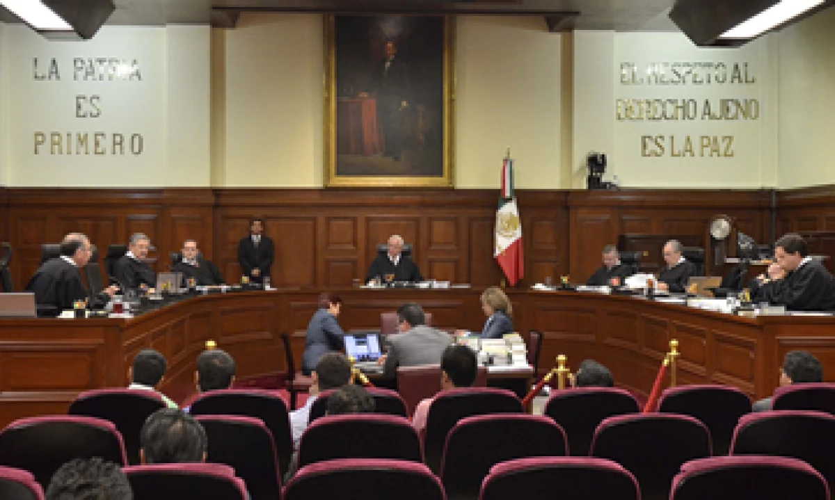 El proyecto de resolución fue aprobado por mayoría en el Pleno de la Suprema Corte. (Foto: Notimex)