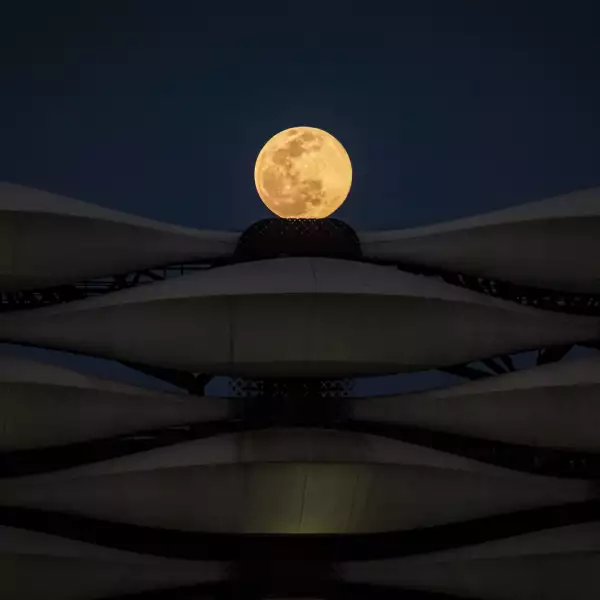 IRAQ-ASTRONOMY-FULL MOON