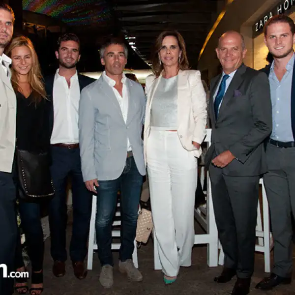 Javier Sordo, Marta Rivera, José Juan Sordo, Raúl Pérez, Ana Paula de Haro, Javier Sordo y Fernando Sordo