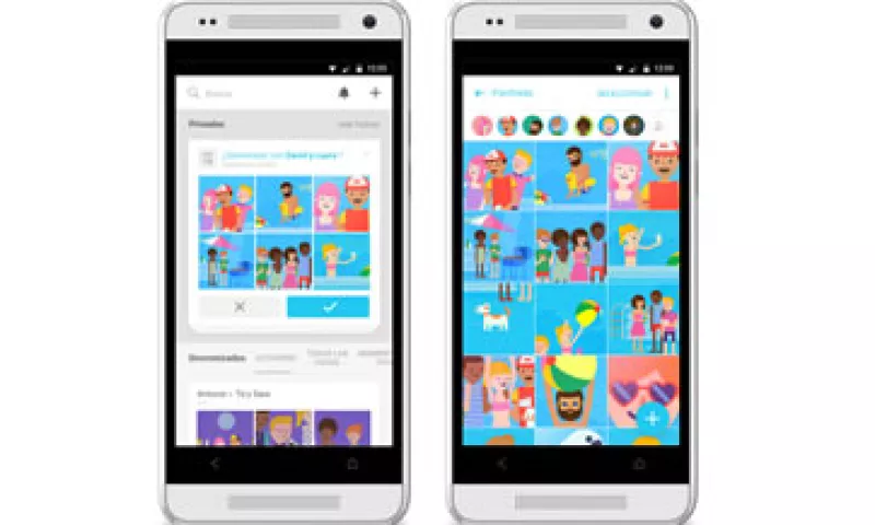 La app revisa las imágenes en tu teléfono y las agrupa usando reconocimiento facial. (Foto: Cortesía/Facebook )