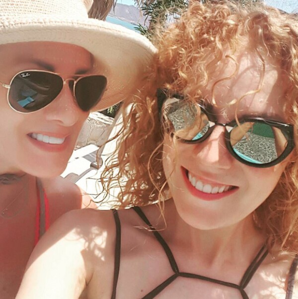 Gloria Calzada y Dani Magún.