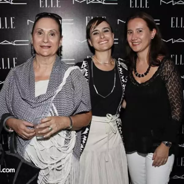 Olga Tena,Carla e Isabella Fernández