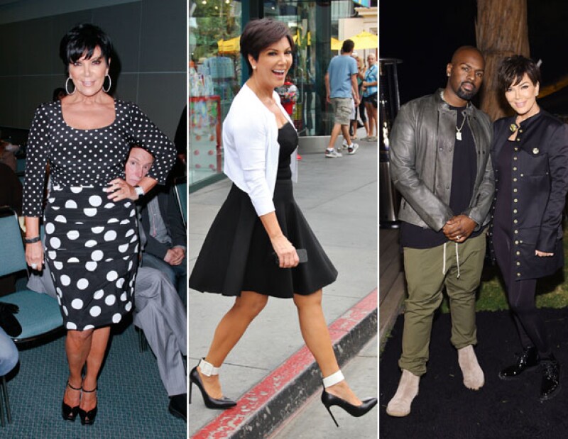 Kris Jenner y sus looks, más juveniles, en los últimos cinco años.