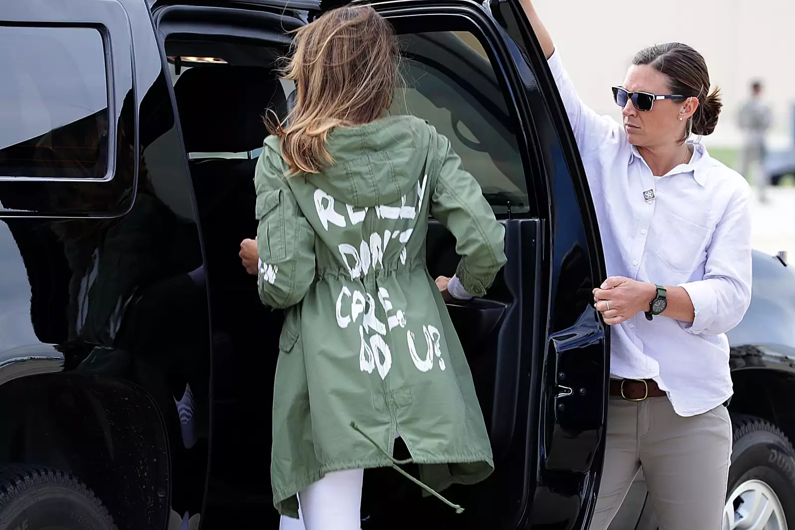 First Lady Melania Trump Visits Immigrant Detention Center On U.S. Border
