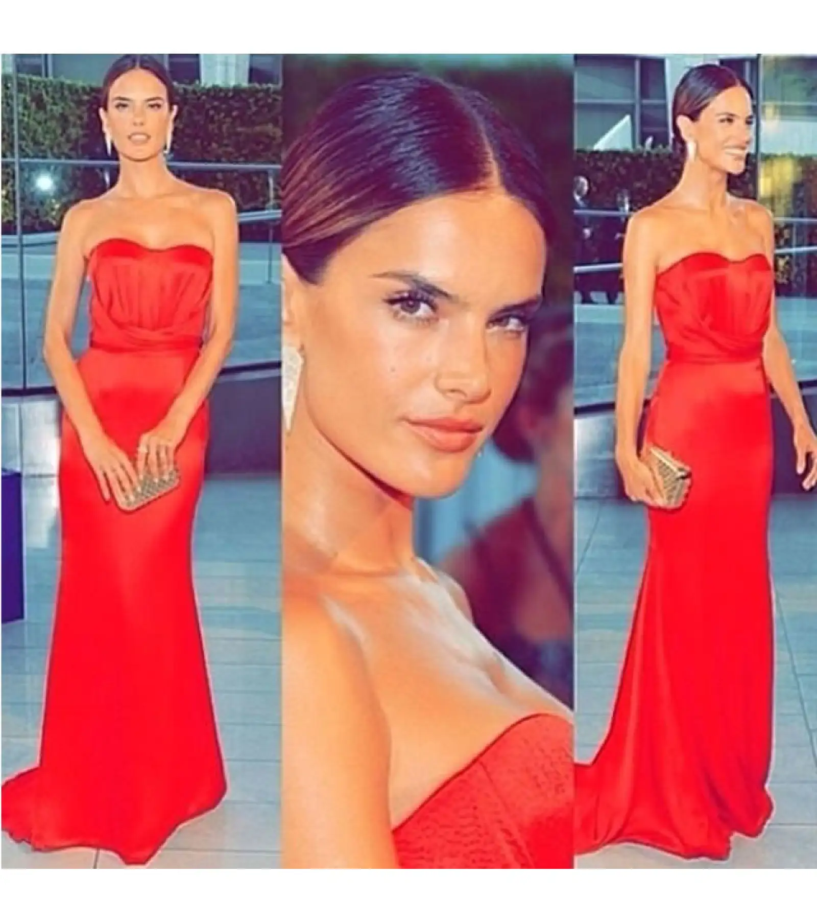 Alessandra Ambrosio nos presume su look para los Premios CFDA