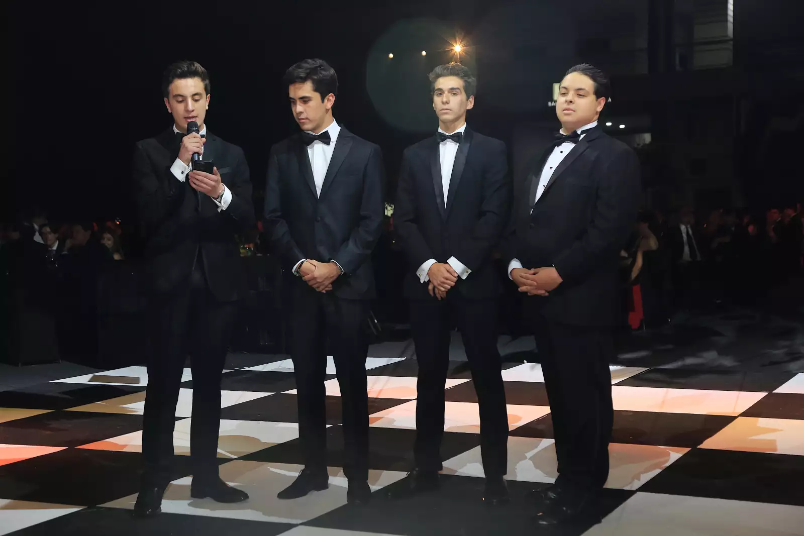 Patricio López, Juanjo Xacur, Pablo Sabater y Santiago Gonzále