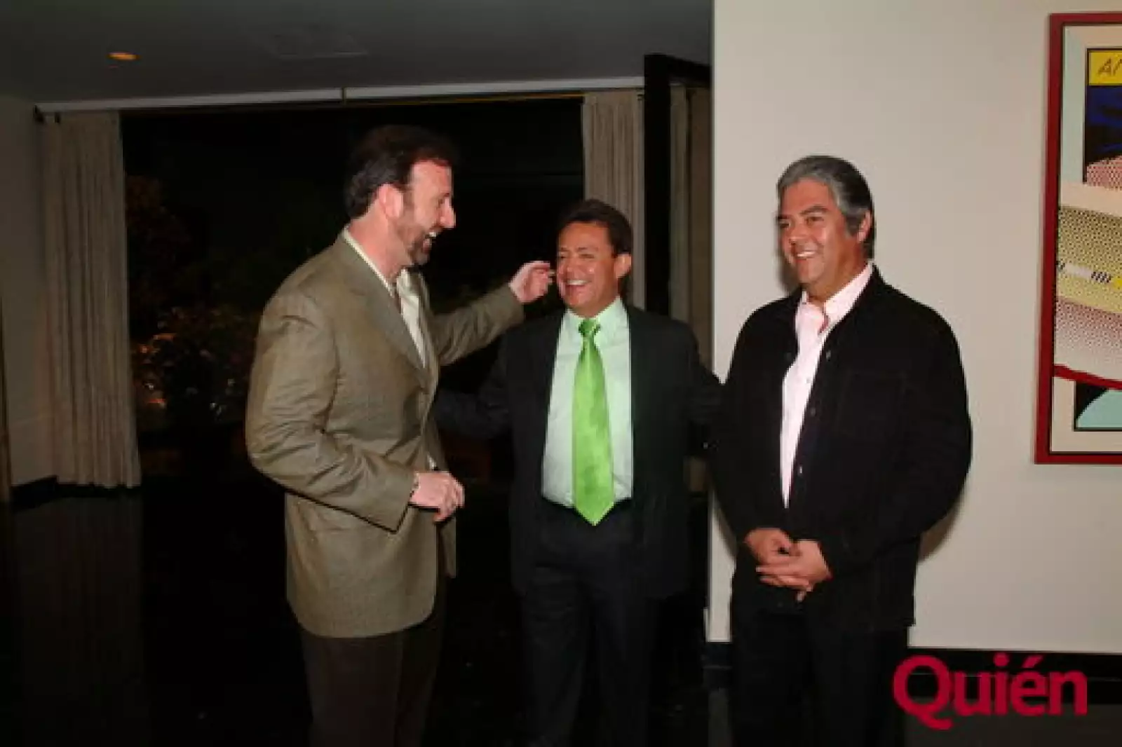 Tonny Garza, Carlos Peralta, Pablo Funtanet