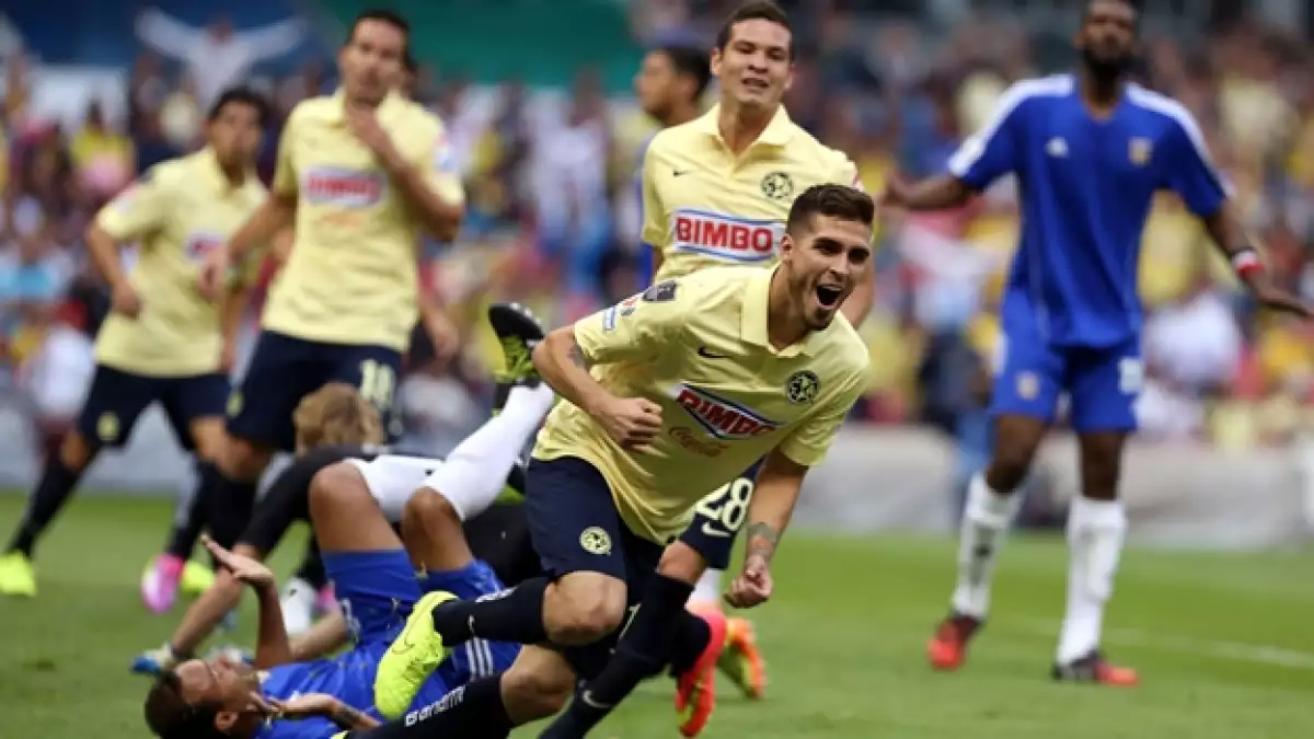 Para el América, todo fue festejo tras haber goleado a Bayamón de Puerto Rico en la Liga de Campeones de la Concacaf