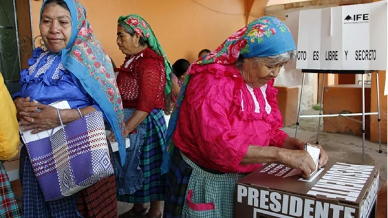 casillas eleccion 2012 Oaxaca