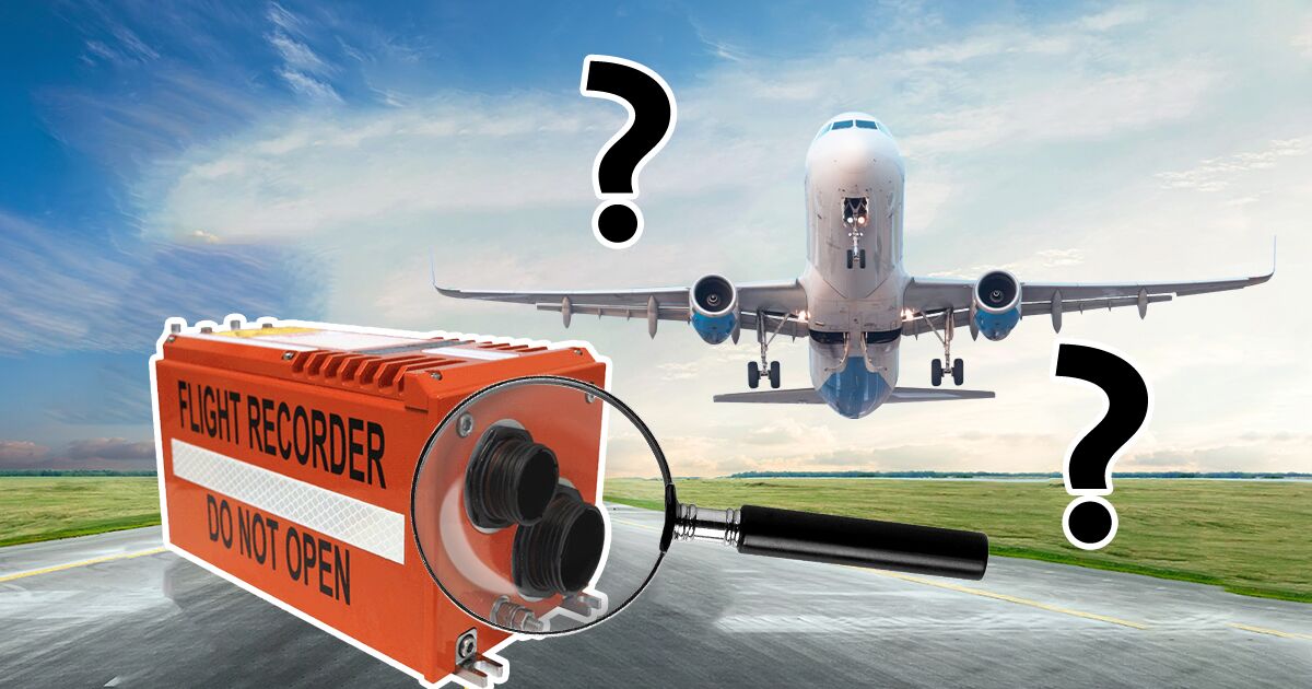 Uçakların kara kutusu gerçekte ne renktir?
