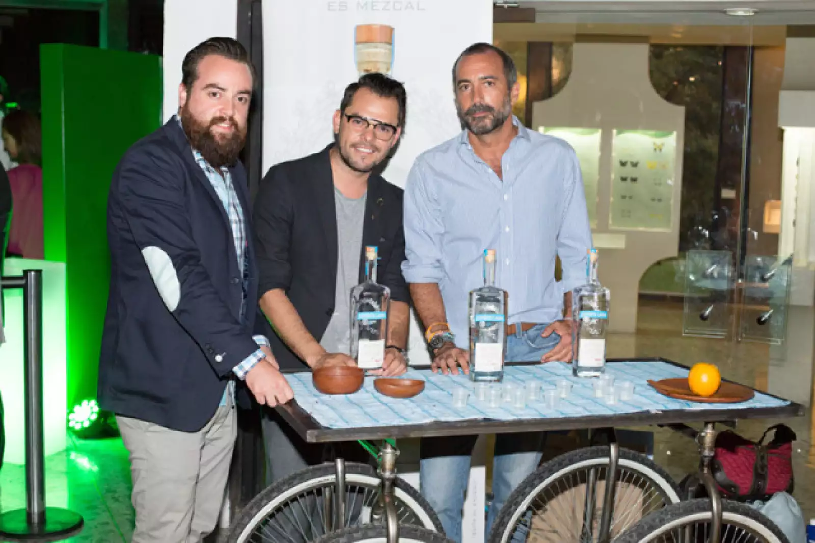 Juan Córdoba, Omar Ochoa y Daniel Pacheco