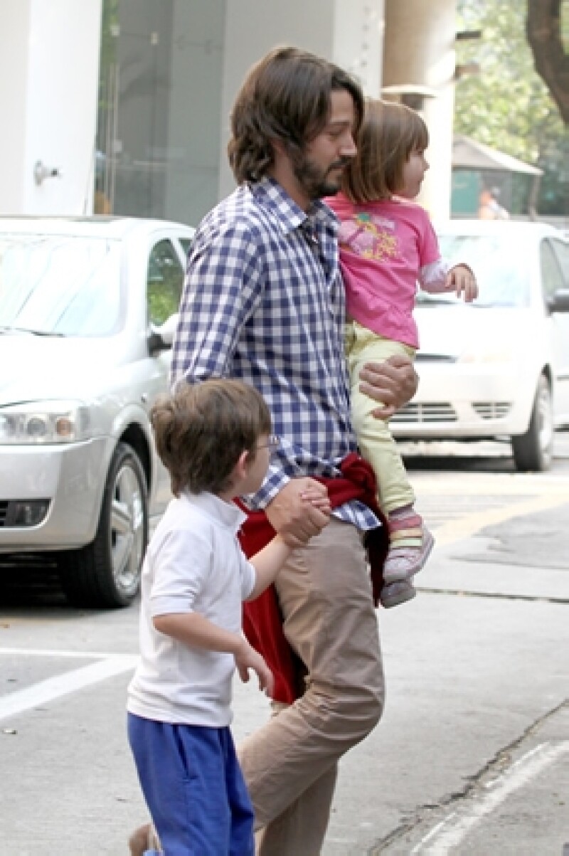 Antes que el trabajo, la prioridad de Diego son sus dos hijos.