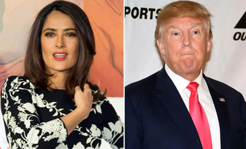 La artista se burló del candidato republicano en Instagram a través de un video que hace uso de la aplicación para intercambiar caras.