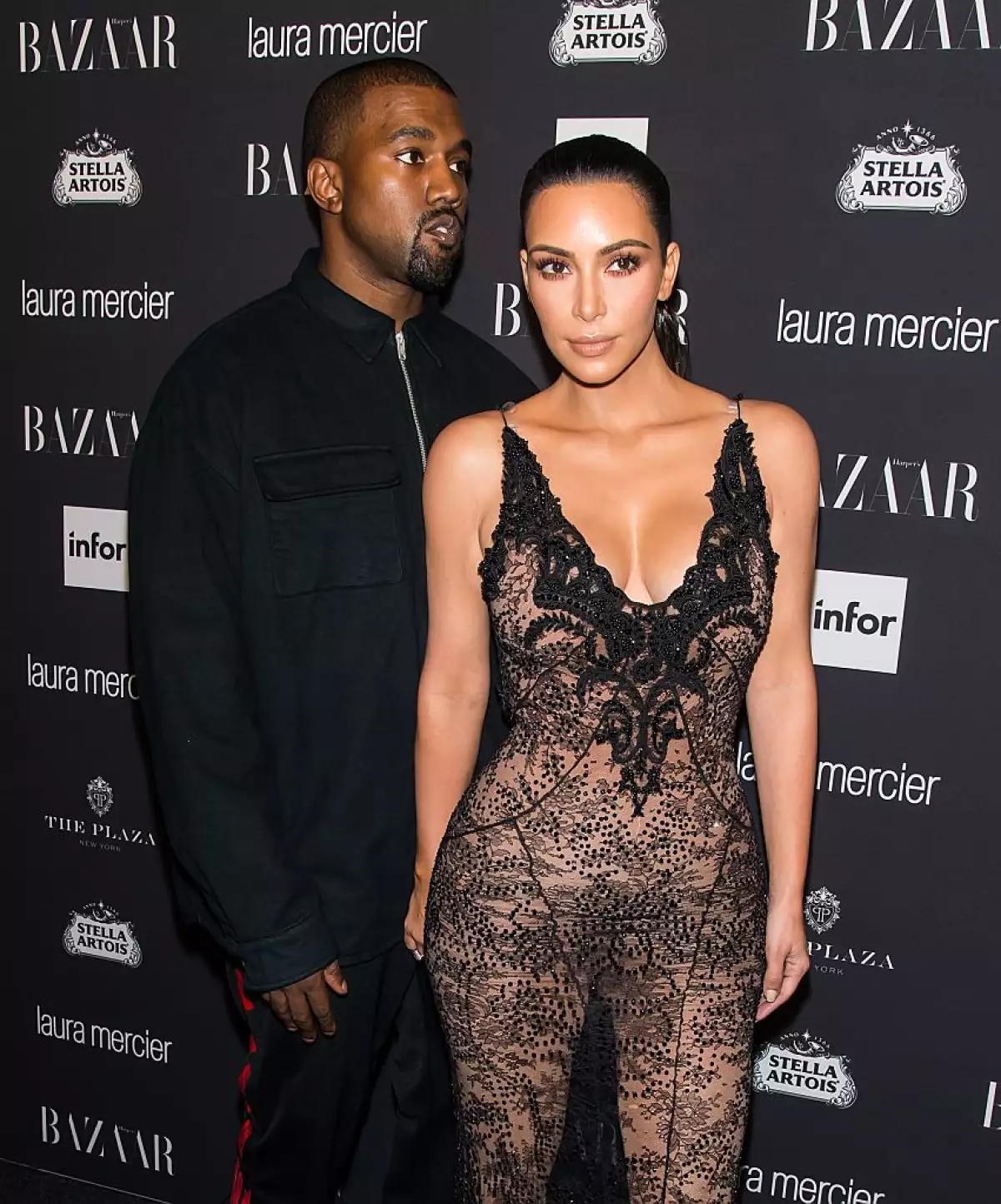 Kanye West y Kim Kardashian