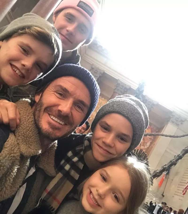 familia Beckham 