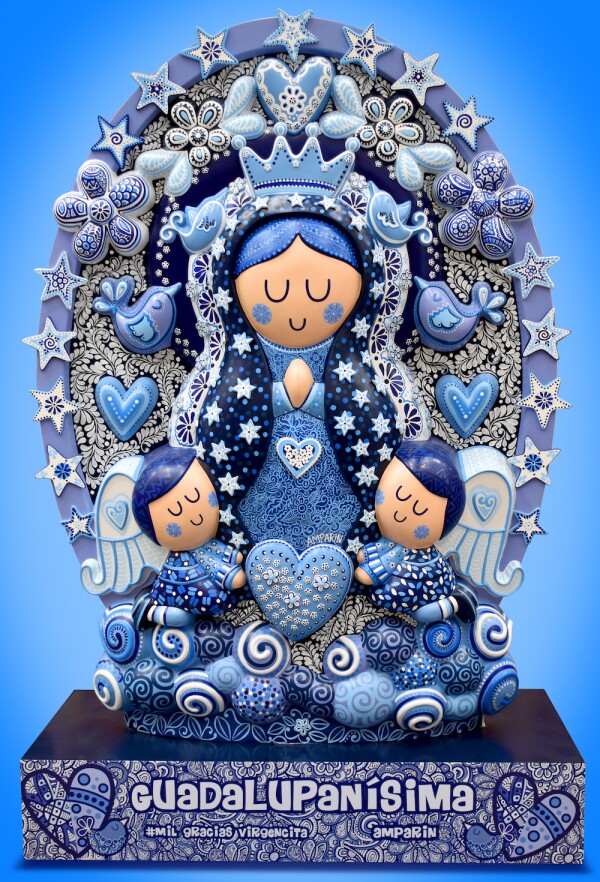 Pin By Sonia Reyes Guerra On Virgen De Guadalupe - Imagenes De La Virgen De Guadalupe Animadas - Free Transparent PNG Clipart Images Download