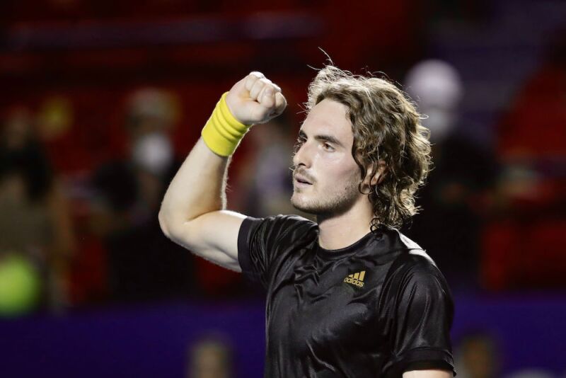 Stefanos Tsitsipas Y Alexander Zverev En La Final Del Abierto Mexicano De Tenis