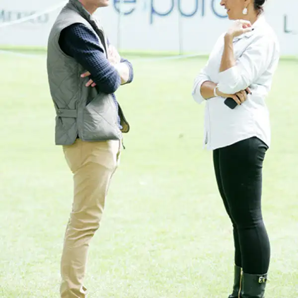 José Rueda y Claudia Hakim
