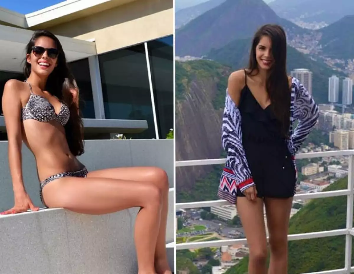 Así luce María a sus 17 años.