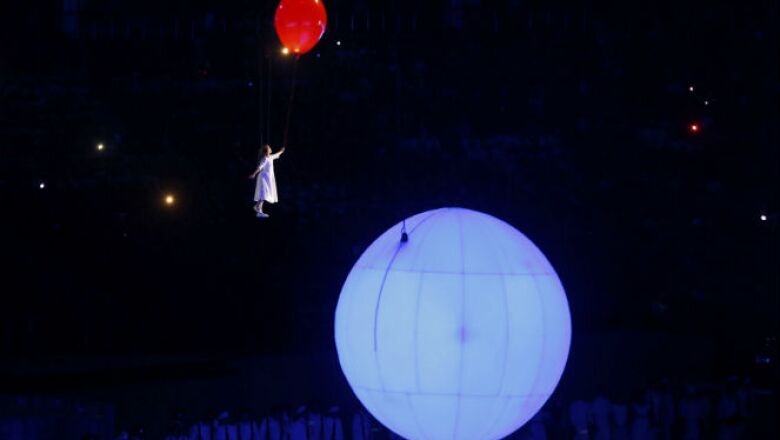 Durante la ceremonia se hizo un recuento de la cultura rusa desde Tchaikovsky hasta el Sputnik.