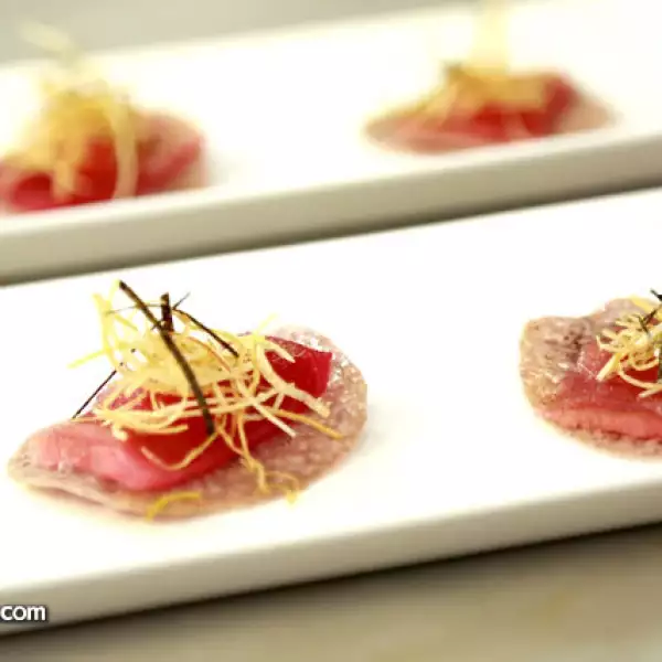 Cena del Chef Enrique Olvera y Joaquín Cardoso