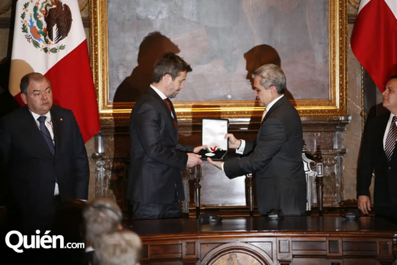 Elias Azar,Su Alteza Real Federico de Dinamarca,Miguel Ángel Mancera