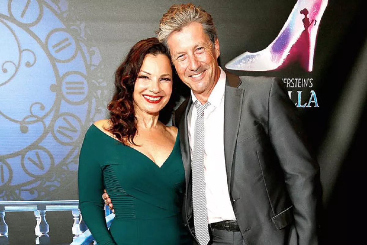 Fran Drescher y Charles Shaughnessy en su reciente reencuentro.