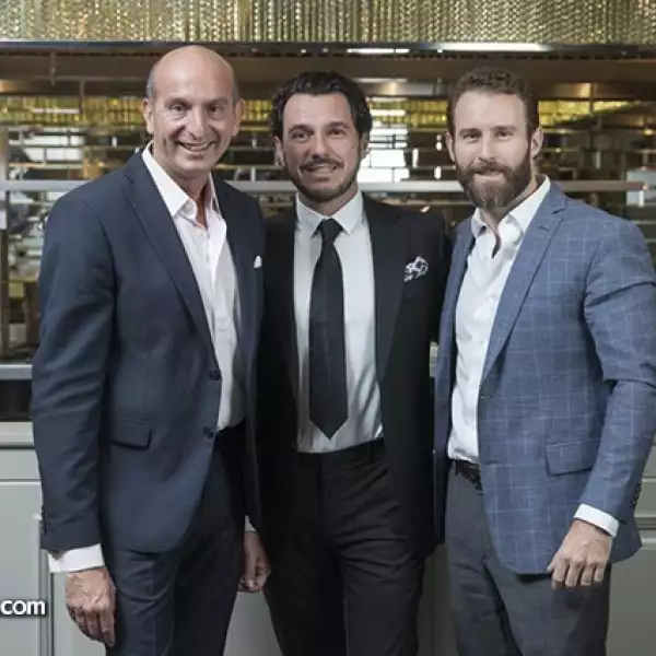 Fabio Libra,Rolly Pavia y Andrew Falasco