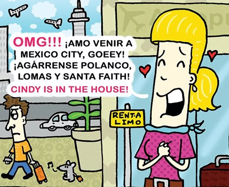 Cindy es probablemente el personaje de tira cómica más popular en México. Quién.com platicó con su creador sobre el nacimiento de esta "niña bien", sus fans, sus haters y su Twitter.