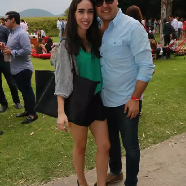 Paula Arce y Christian Frey