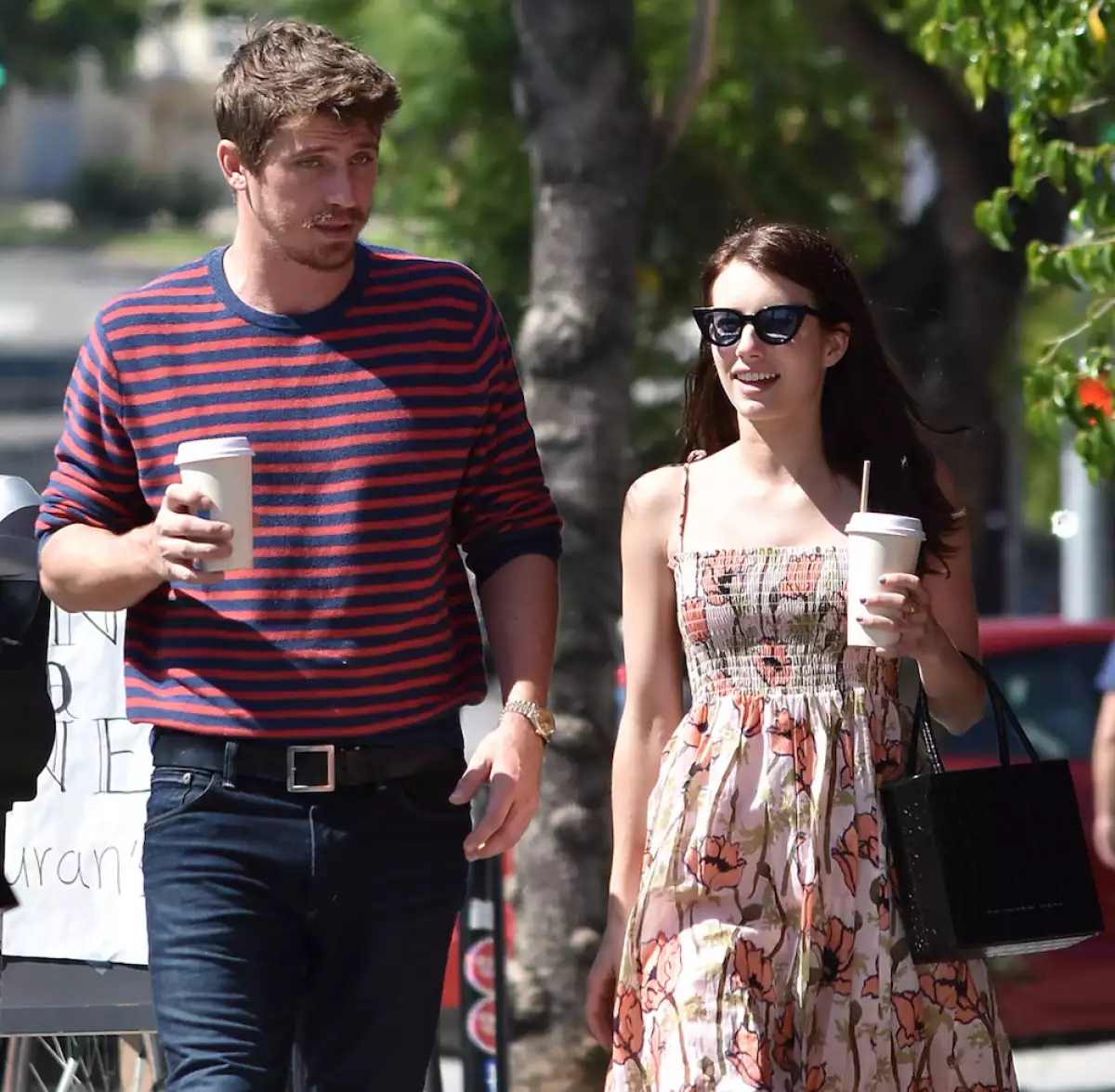 Emma Roberts and Garrett Hedlund out and about, Los Angeles, USA - 31 Jul 2019